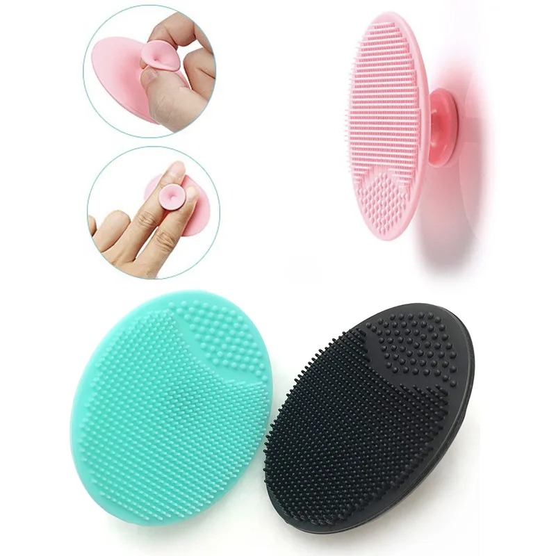 Silicone Face Scrubber Electric - 1/2pcs, Scalp Massaging Shampoo Brushes, Handheld