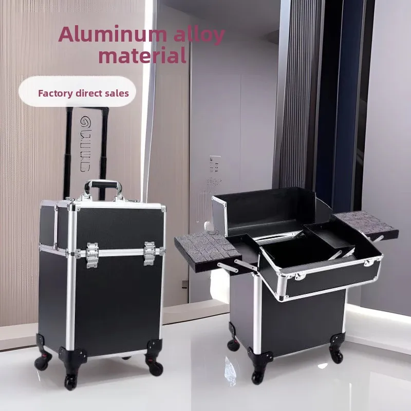 Makeup - Makeup Box Large Capacity Rolling Case