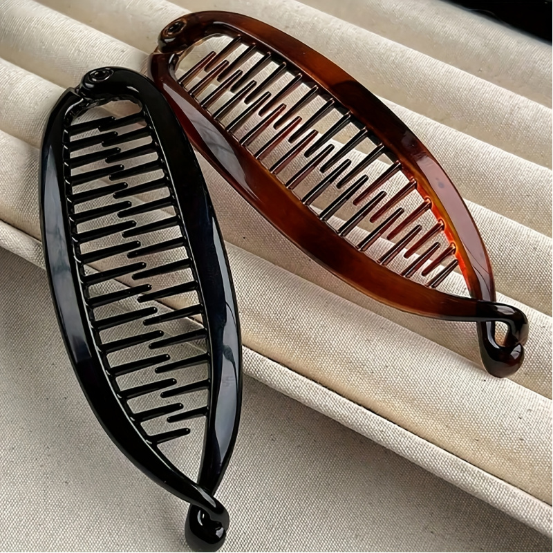 2PCS Elegant Fish Comb Hair Cl - Hair Care 评论和价格