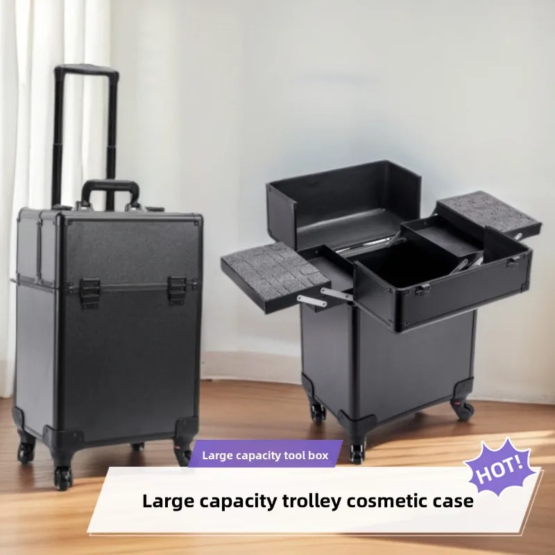 Rolling Cosmetic Luggage Organ - Makeup 评论和价格